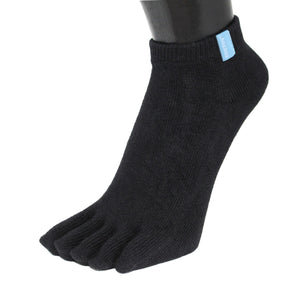 ESSENTIAL - Toe Socks Mid-Cut - Black