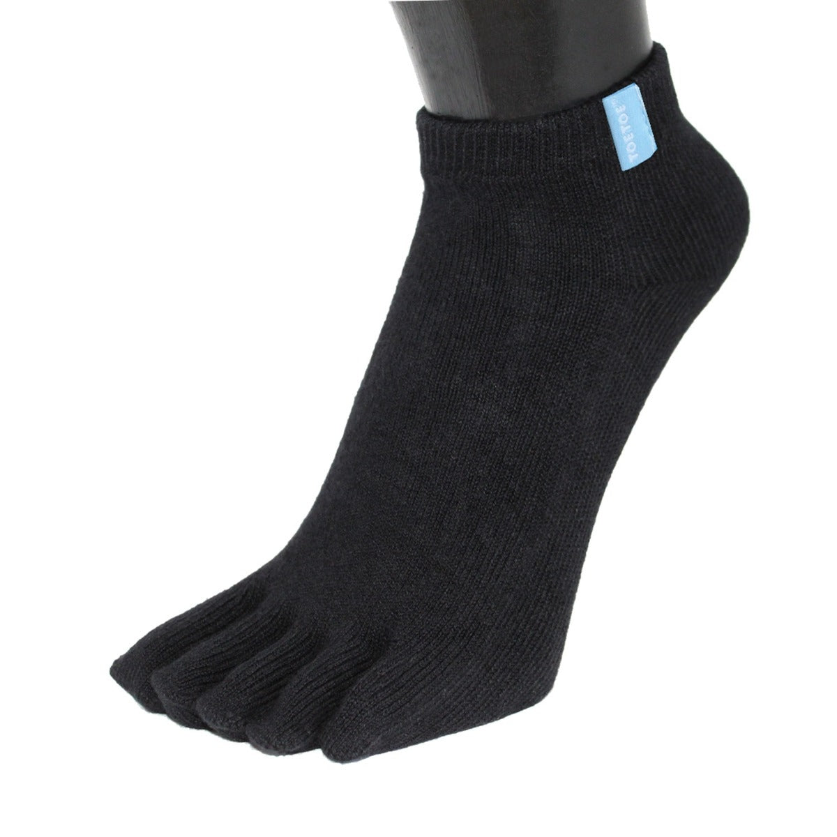 ESSENTIAL - toe socks ankle boots - Black