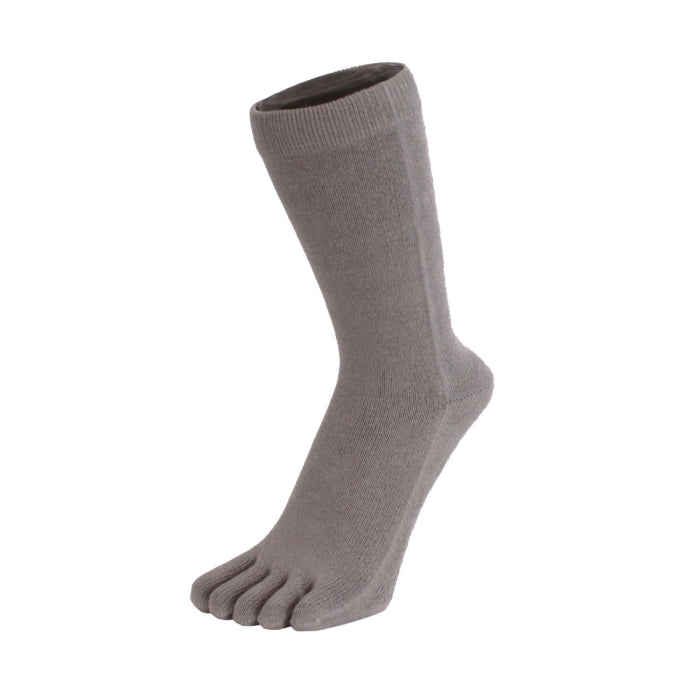 ESSENTIAL - toe socks mid-calf - Smoke