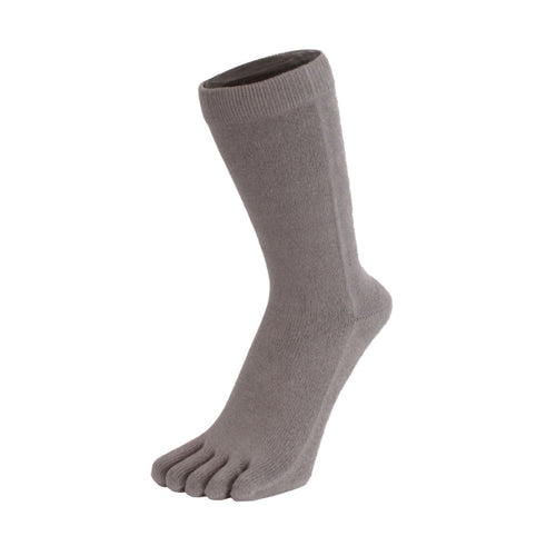 ESSENTIAL - toe socks mid-calf - Smoke