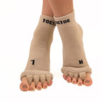 Zdravotní prstové ponožky - Oddělovač prstů (Toe Separator) - Fawn - Jedna velikost