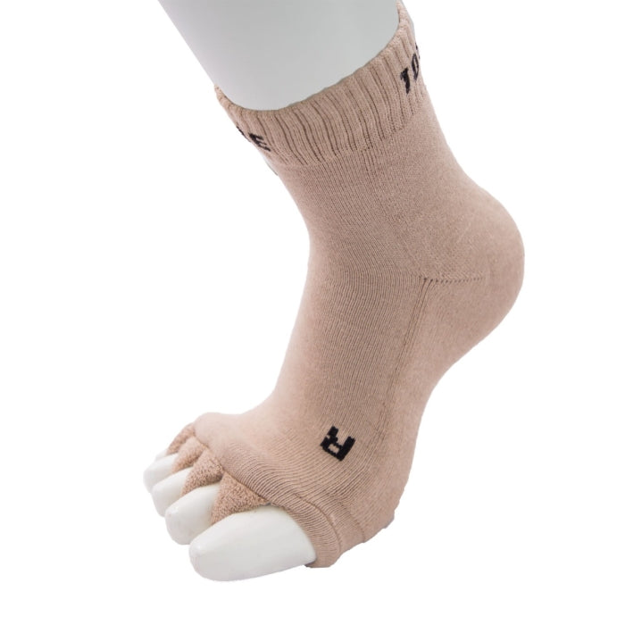 Zdravotní prstové ponožky - Oddělovač prstů (Toe Separator) - Fawn - Jedna velikost